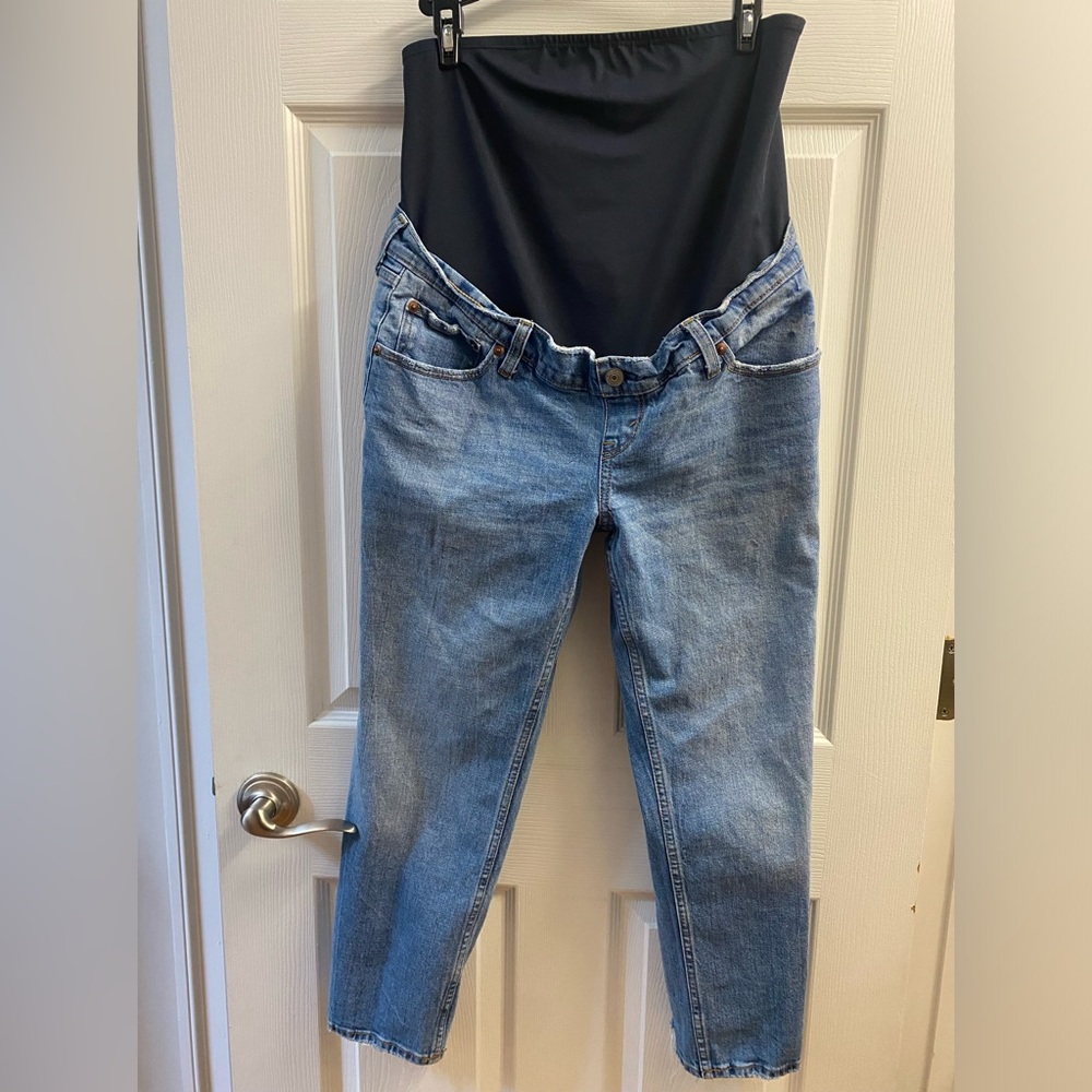 Abercrombie Maternity Ankle Straight Jeans 28 SHORT